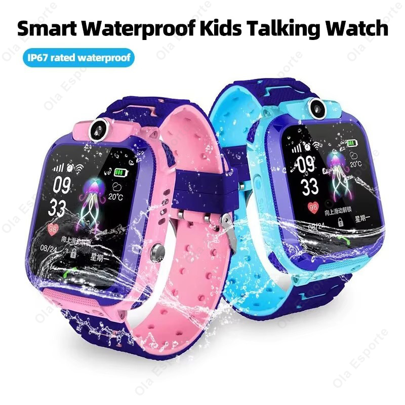 Smartwatch Digital Watches For Kid Girl - Q12 Kids Smart 2G Call Phone