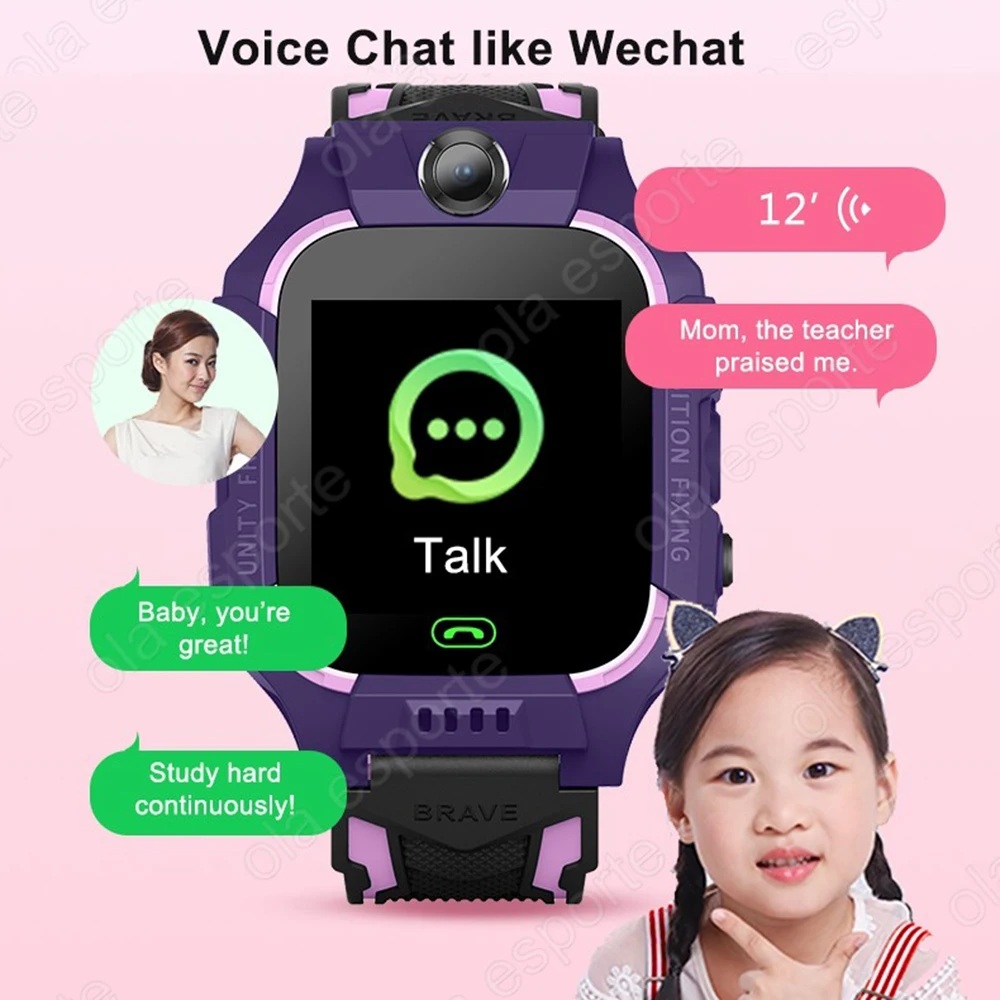 Q12 Kids Smart 2G Call Phone W - Smartwatch Digital Watches For Kid Girl ulasan dan harga