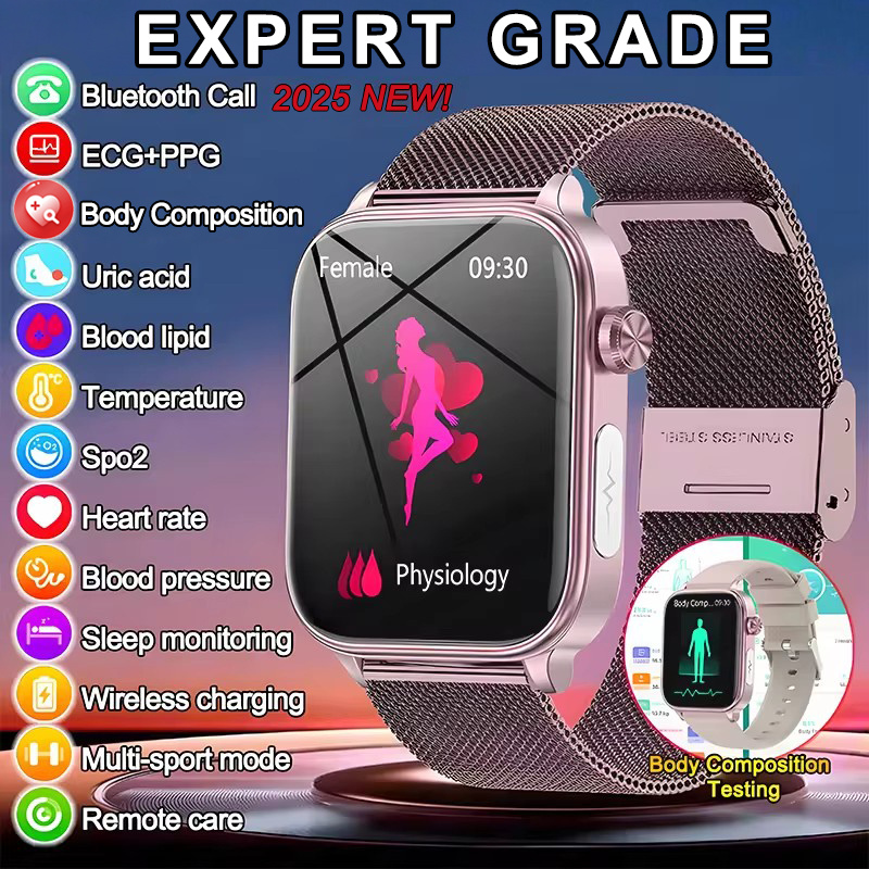 2025 New ECG+PPG Monitoring Sm - Smartwatch Watches Price ulasan dan harga