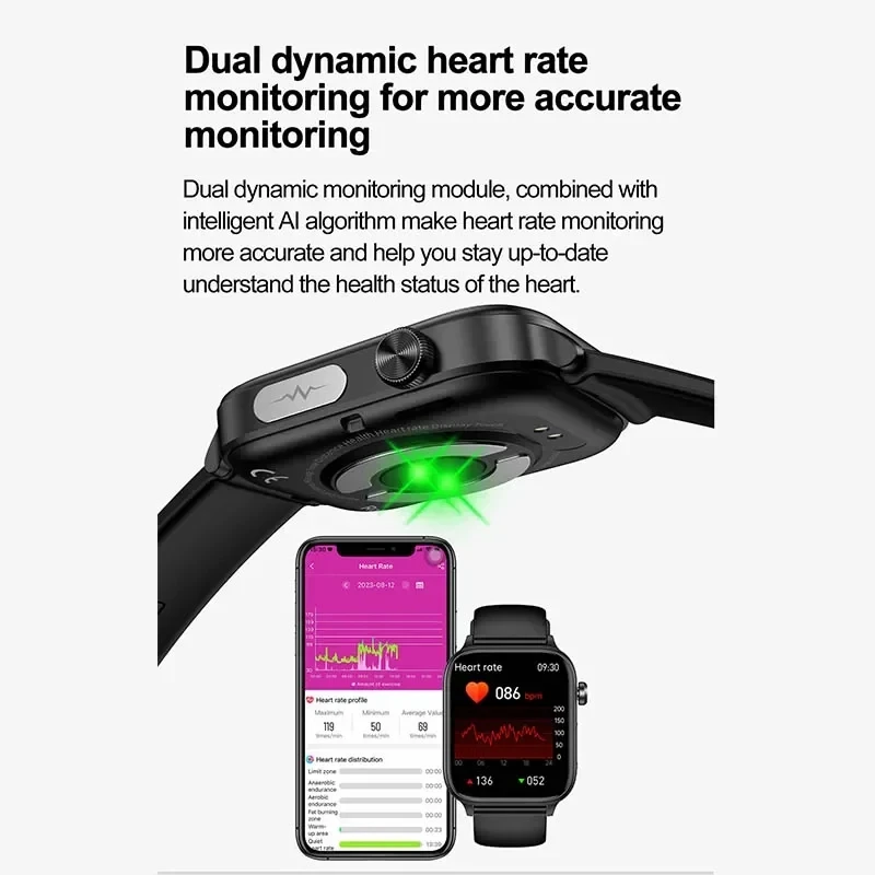 2025 New ECG+PPG Monitoring Sm - Smartwatch Watches Price ulasan dan harga